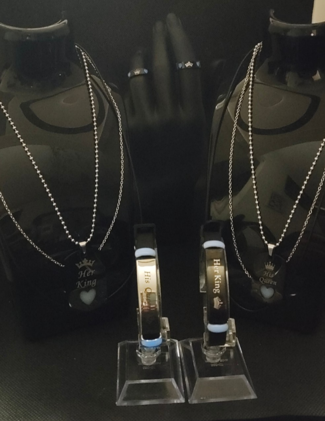 Couples jewelry set